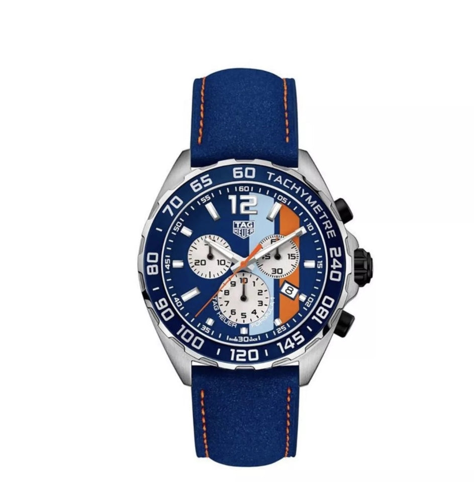 Replica Heuer Formula 1 Leather Strap (800307)