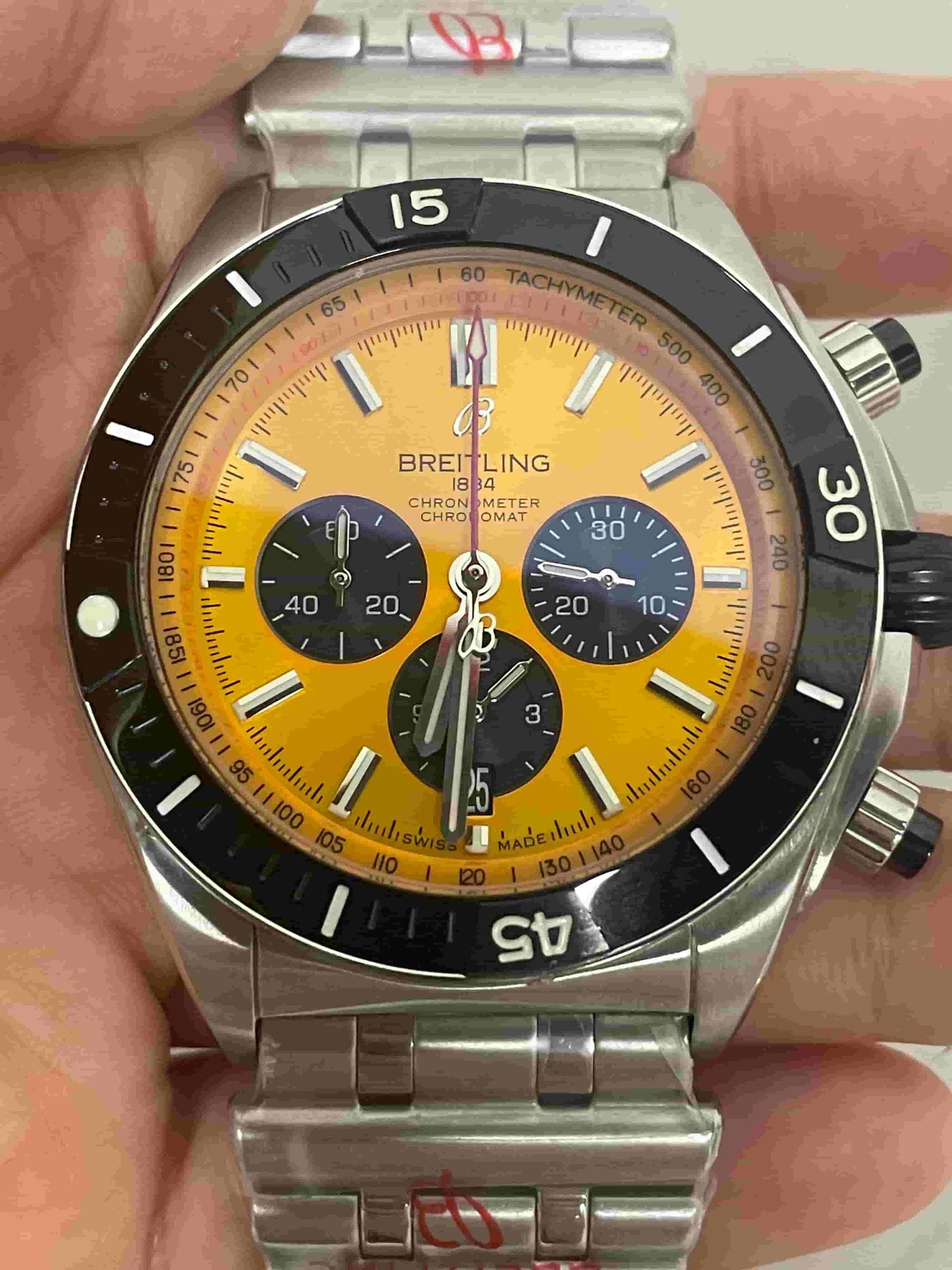 Replica Stainless Steel Japanese Vk63 Quartz Movement Watch BL99