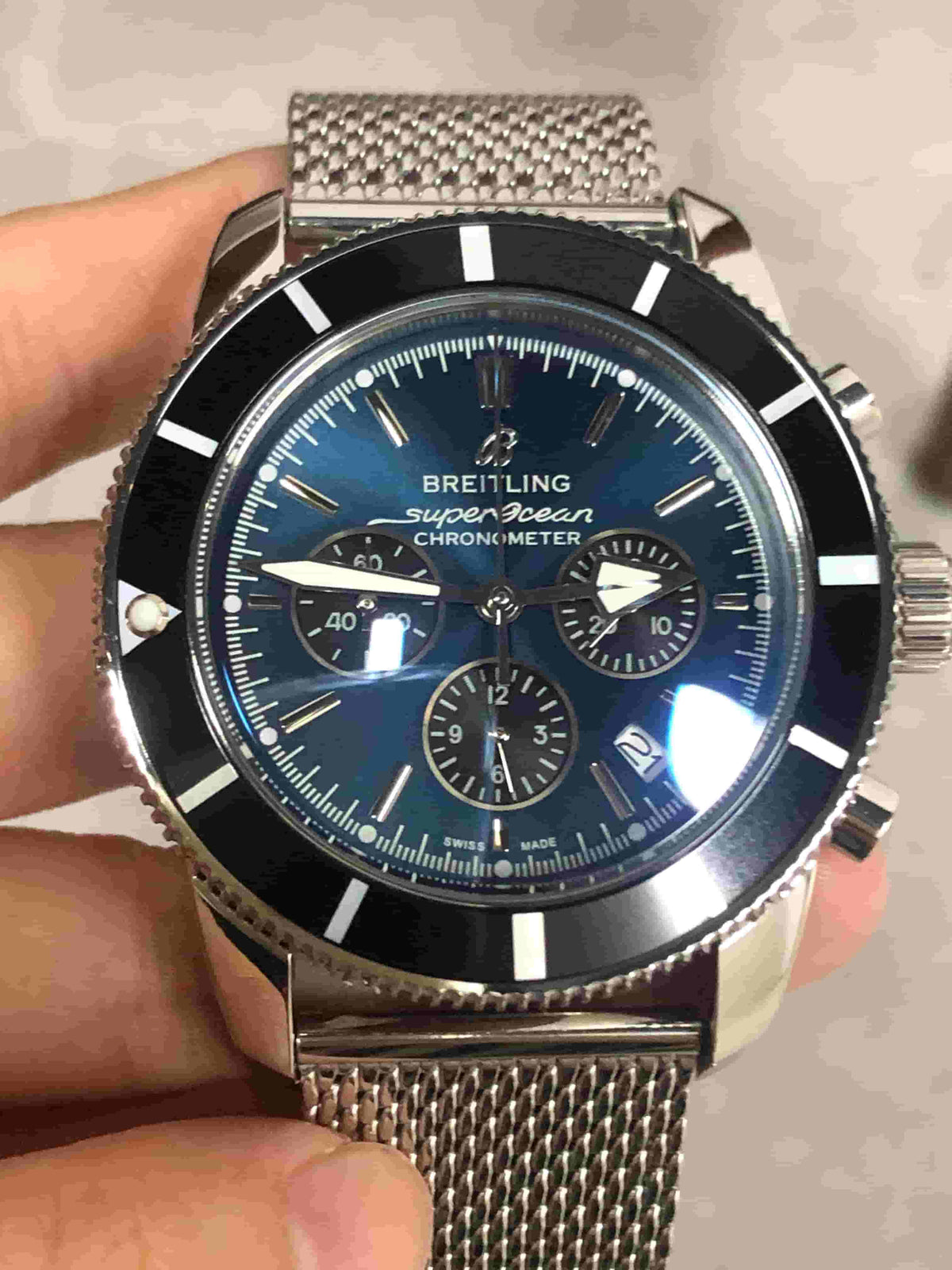 Replica Stainless Steel Japanese Vk63 Quartz Movement Watch BL52