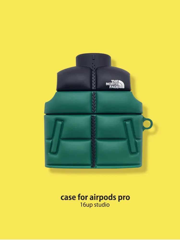 TNF down jacket style Airpods Case mysite
