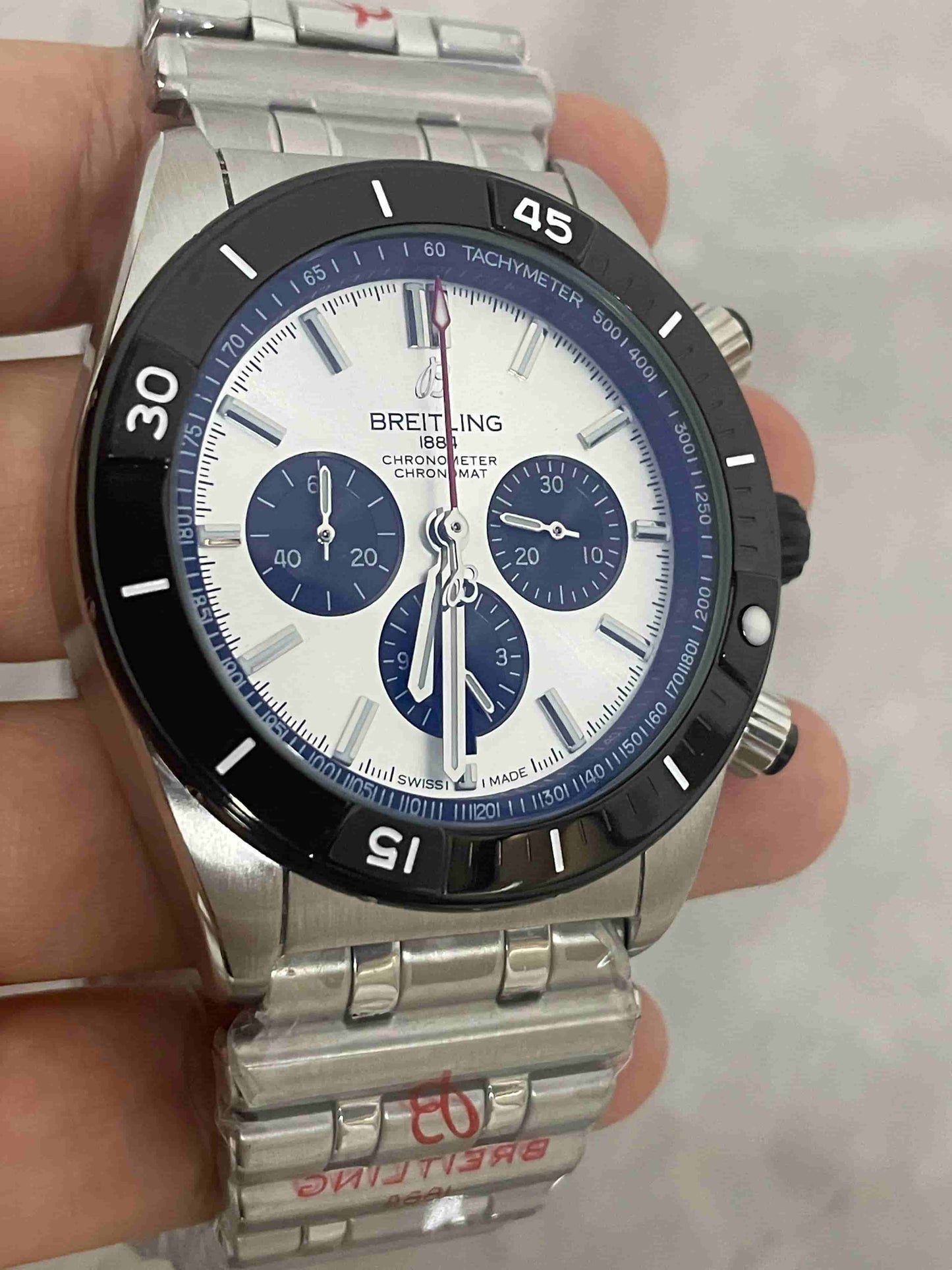 Replica Stainless Steel Japanese Vk63 Quartz Movement Watch BL100