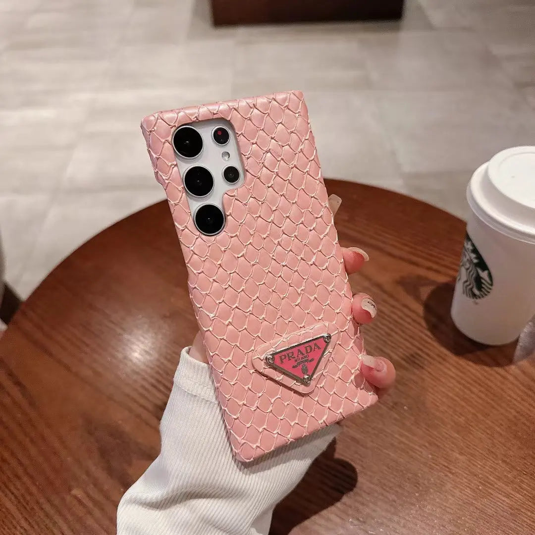 Stylish PR Snake Print Phone Case for Samsung Galaxy-1 mysite