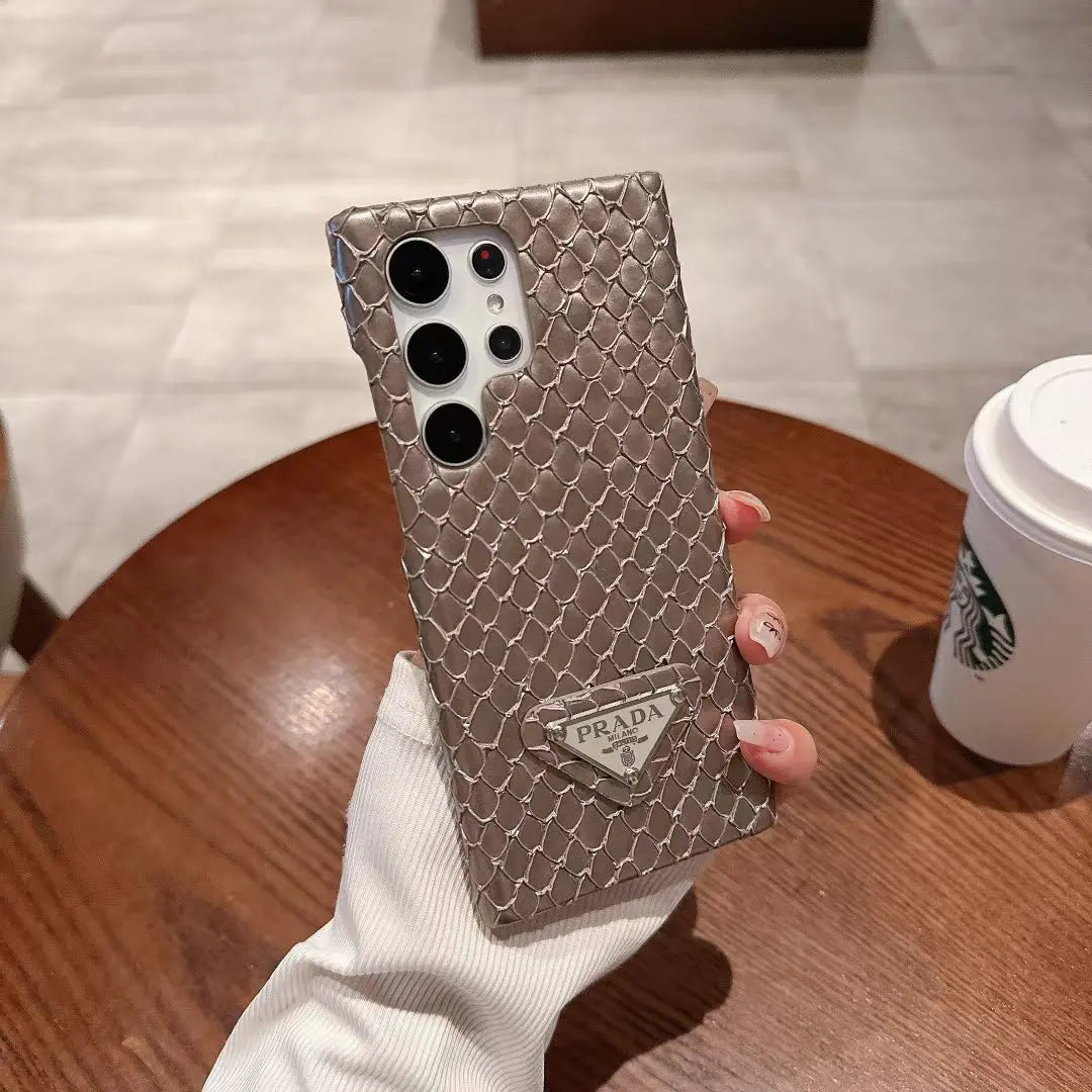 Stylish PR Snake Print Phone Case for Samsung Galaxy-1 mysite