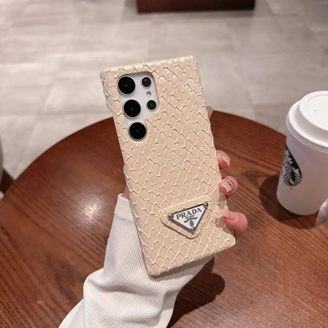 Stylish PR Snake Print Phone Case for Samsung Galaxy-1 mysite