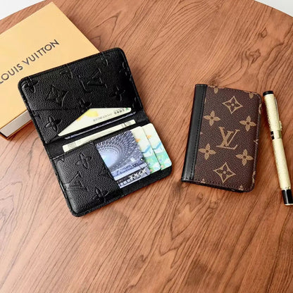 Elegant  Checkered & Monogram Wallets-s2 mysite