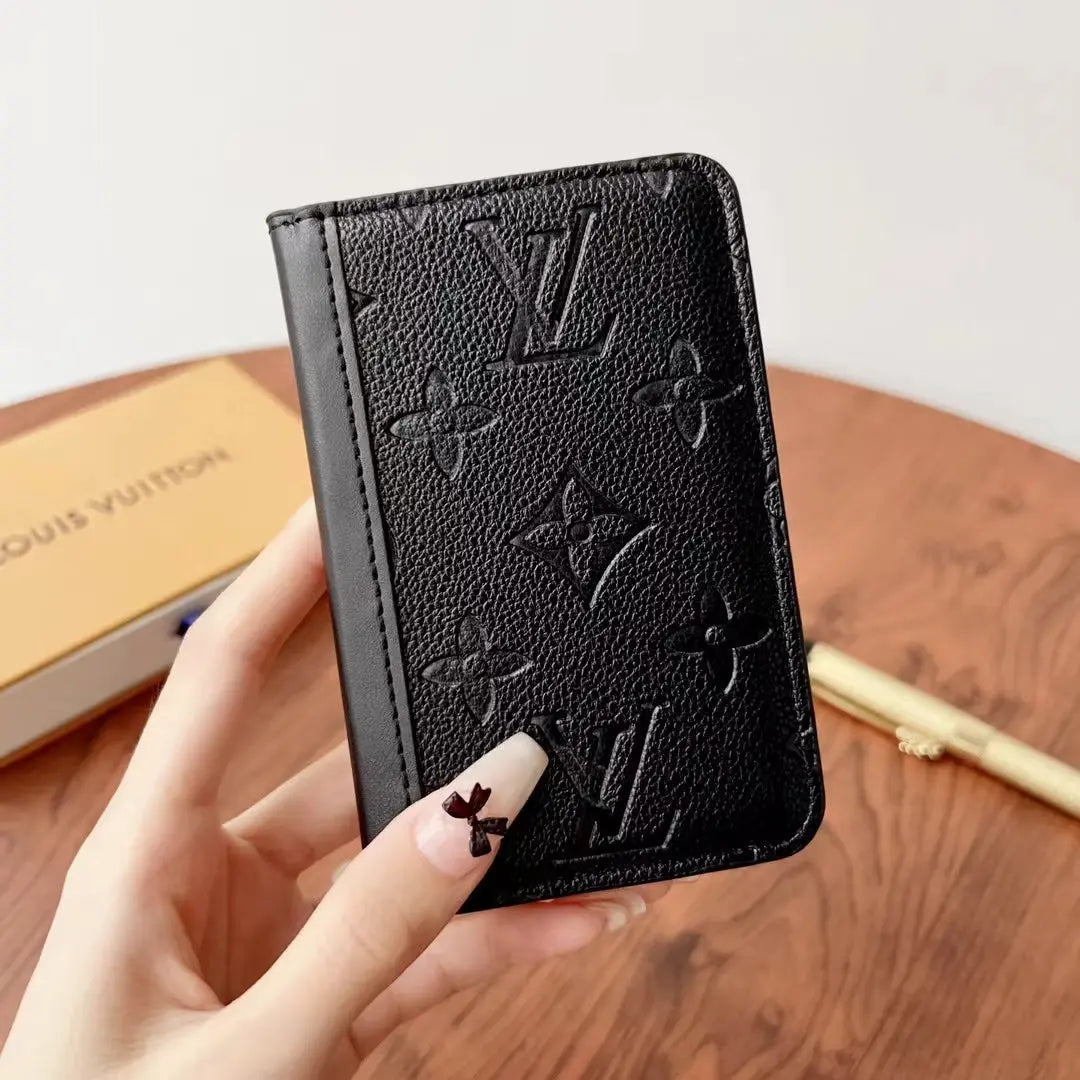 Elegant  Checkered & Monogram Wallets-s2 mysite