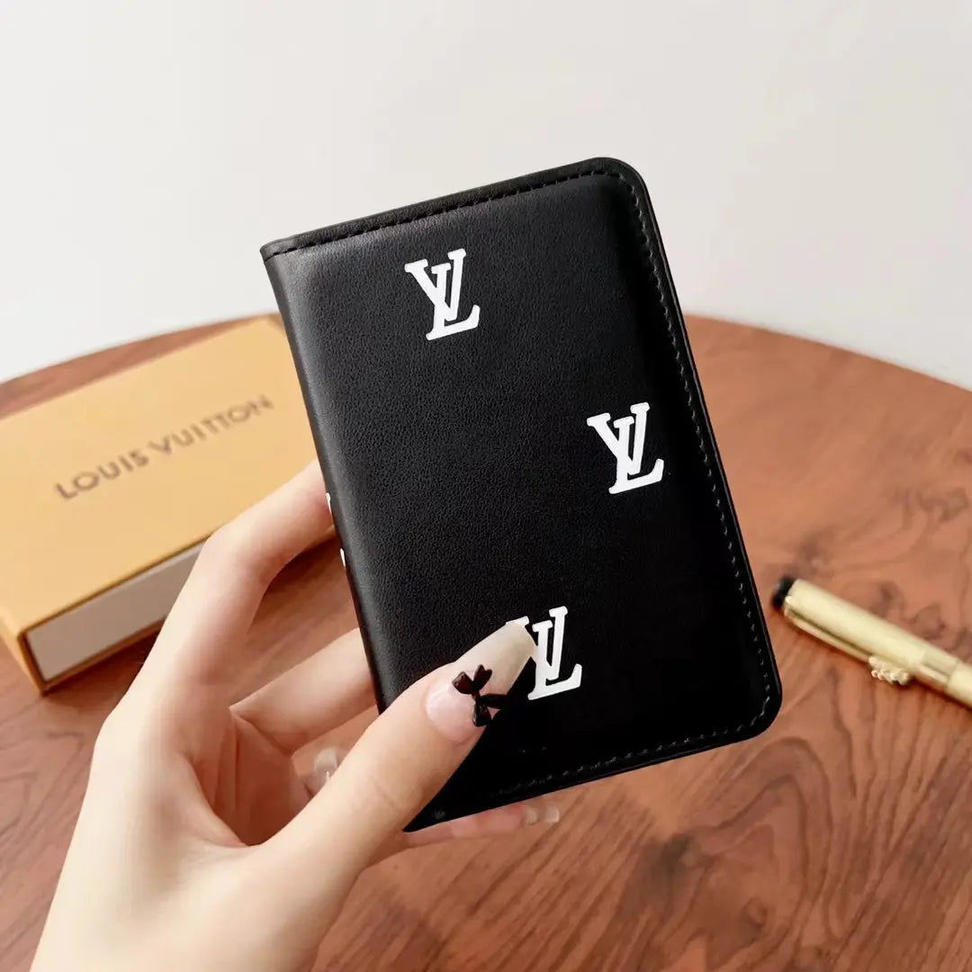 Elegant  Checkered & Monogram Wallets-s2 mysite