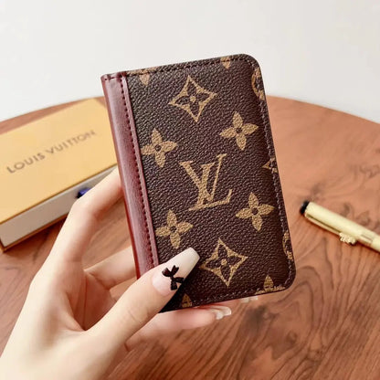 Elegant  Checkered & Monogram Wallets-s2 mysite