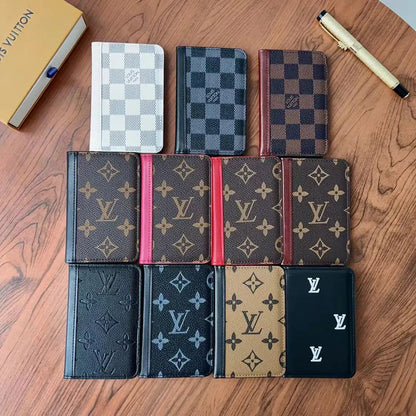 Elegant  Checkered & Monogram Wallets-s2 mysite