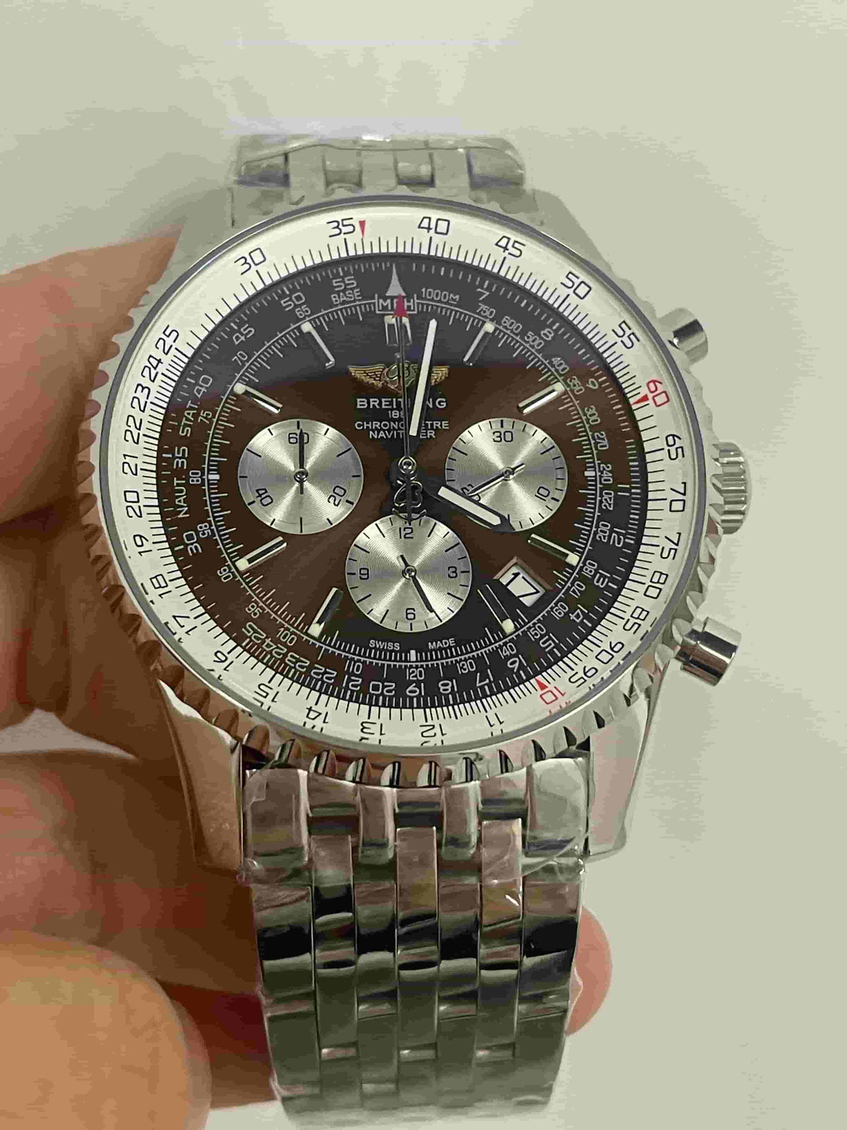 Replica Stainless Steel Japanese Vk Quartz Movement Watch BL237