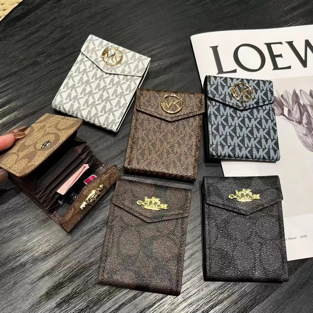 Luxury MK & CO -Inspired Monogram Card Holder Wallets-s2 mysite