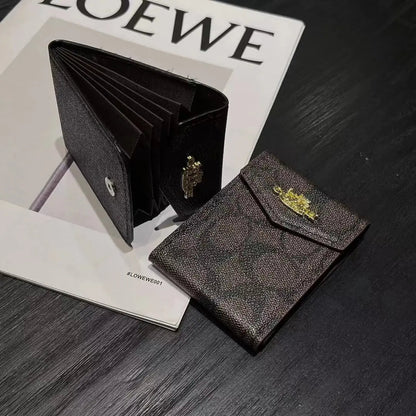 Luxury MK & CO -Inspired Monogram Card Holder Wallets-s2 mysite