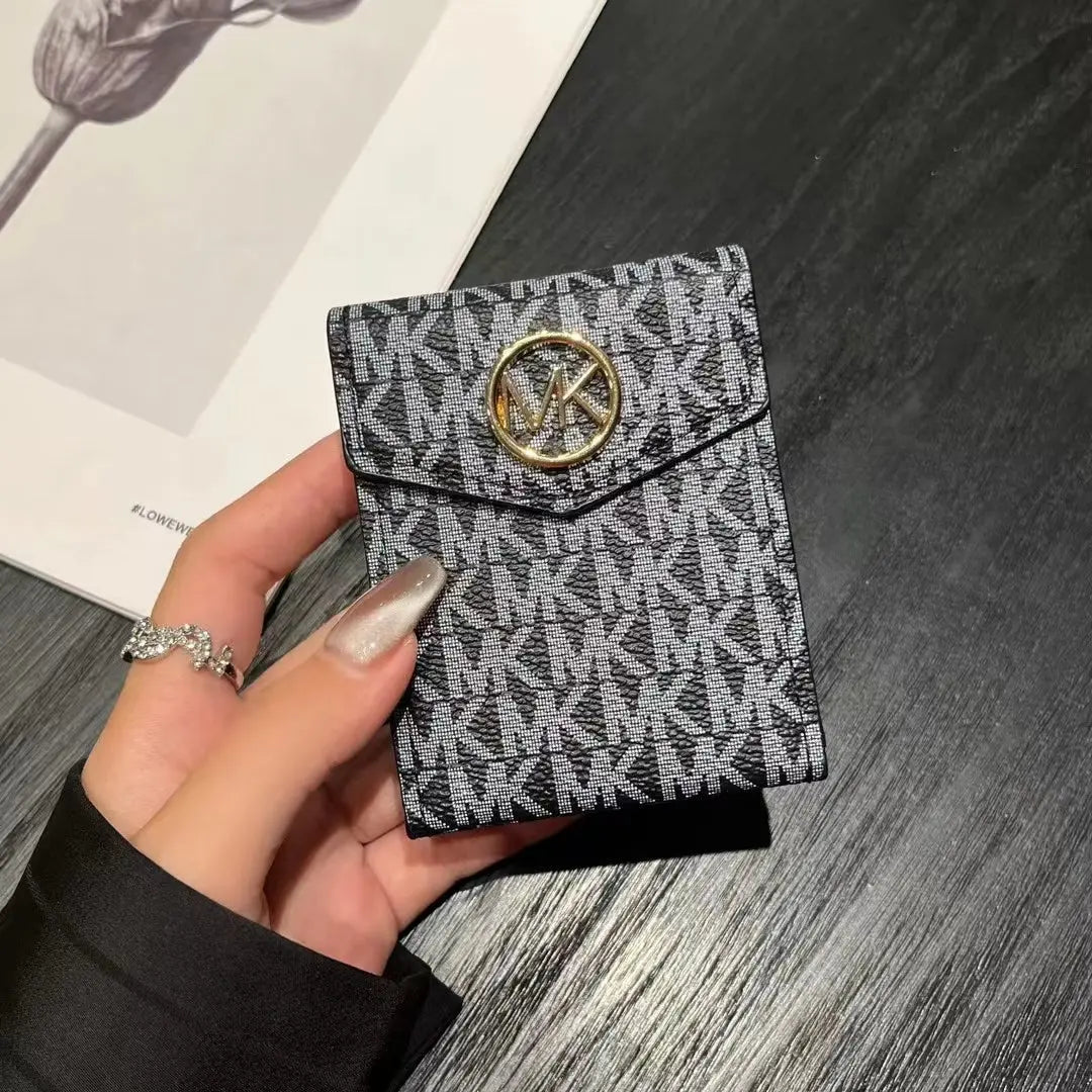 Luxury MK & CO -Inspired Monogram Card Holder Wallets-s2 mysite