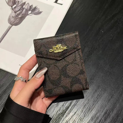 Luxury MK & CO -Inspired Monogram Card Holder Wallets-s2 mysite