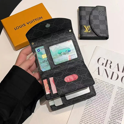 Luxury  & -Inspired Monogram Compact Wallet Collection-s2 mysite