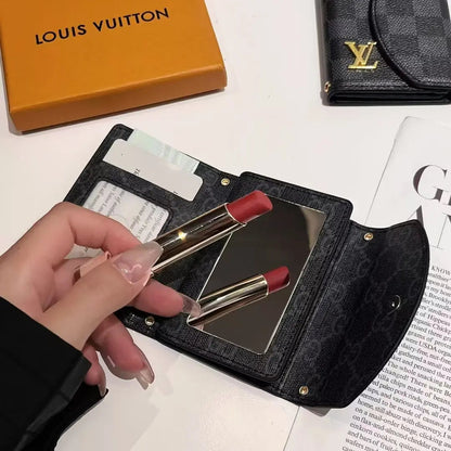 Luxury  & -Inspired Monogram Compact Wallet Collection-s2 mysite