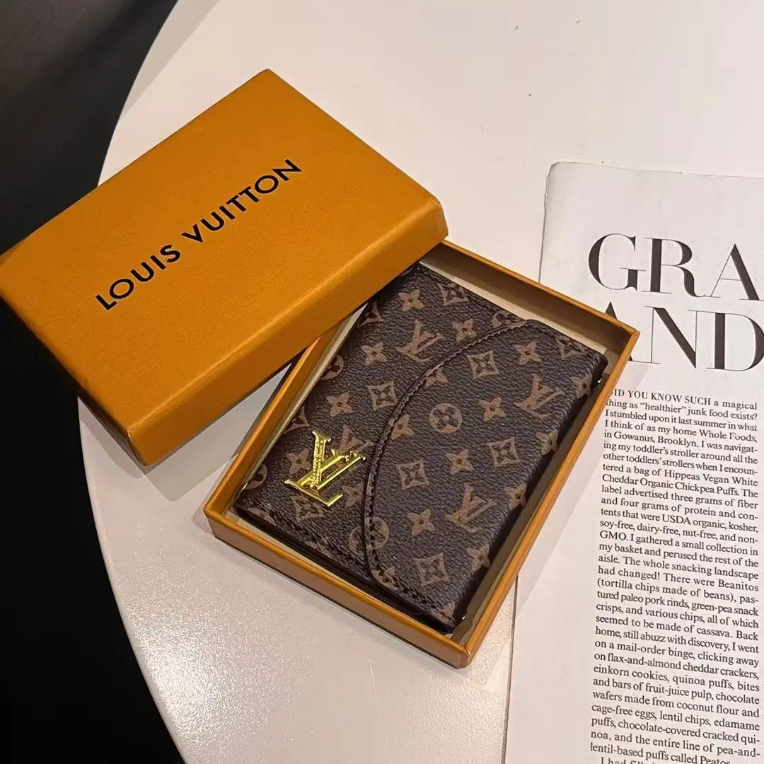 Luxury  & -Inspired Monogram Compact Wallet Collection-s2 mysite