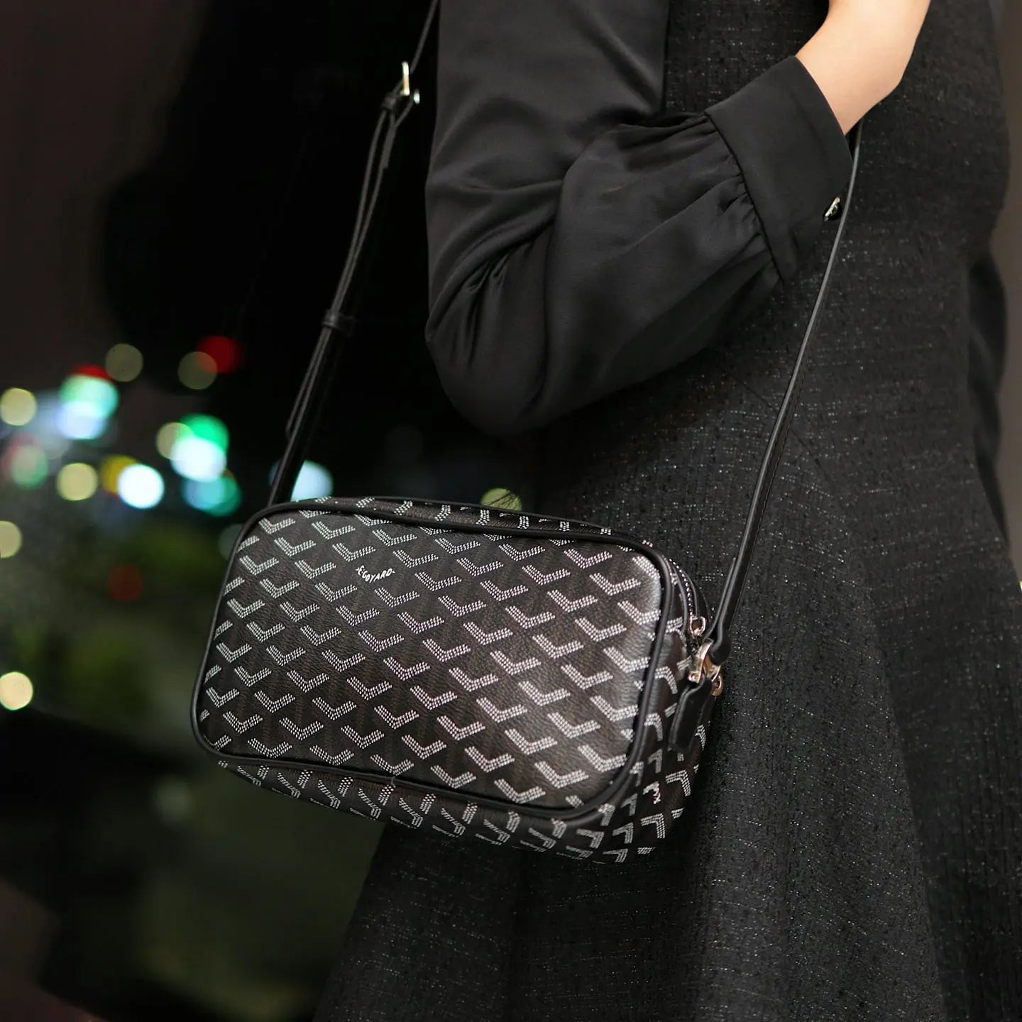 Elegant Monogram Crossbody Handbag – Minimal Luxury for Everyday Moments-18 mysite