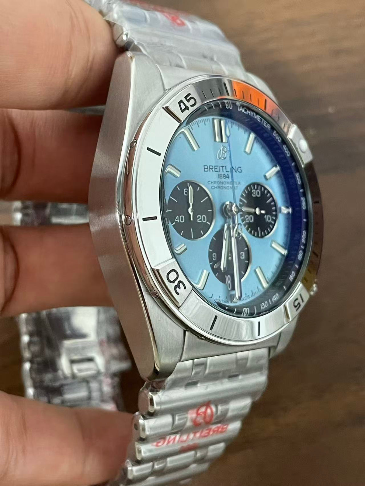 Replica CHRONOMAT Stainless Steel Quartz Movement Watch 46mm