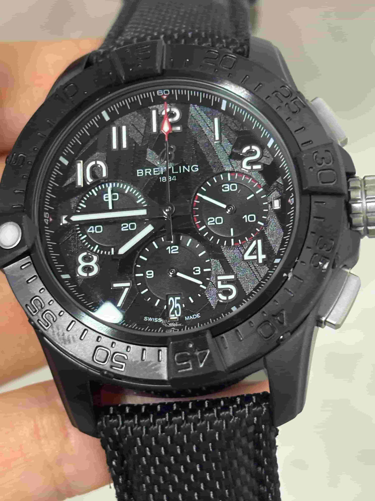 Replica Stainless Steel Japanese Vk63 Quartz Movement Watch BL96