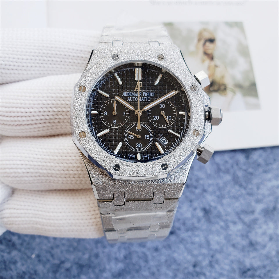 Replica Royal Oak 904l Stainless Steel Quartz Watch for Men 42mm