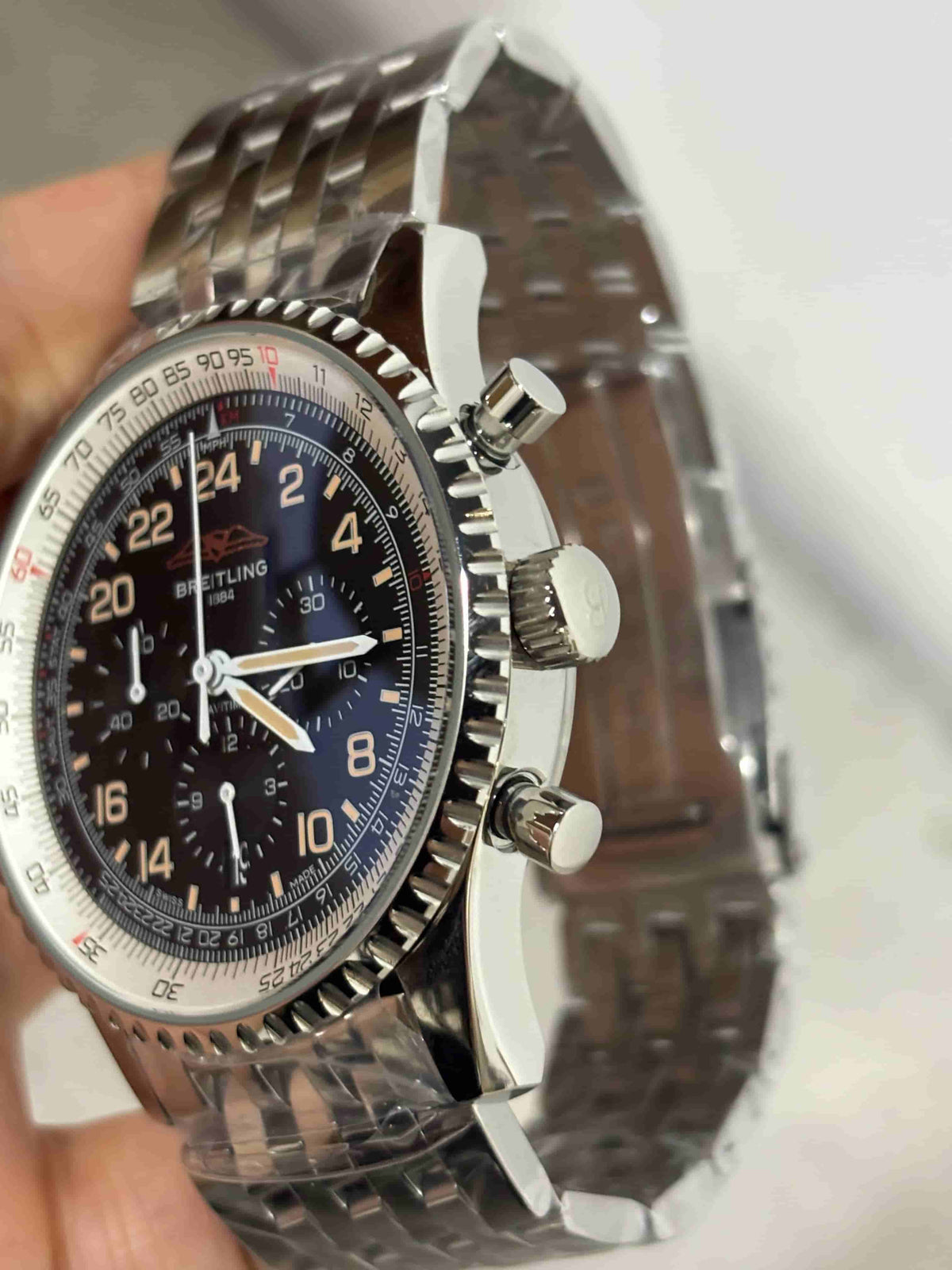 Replica Stainless Steel Japanese Vk Quartz Movement Watch BL202