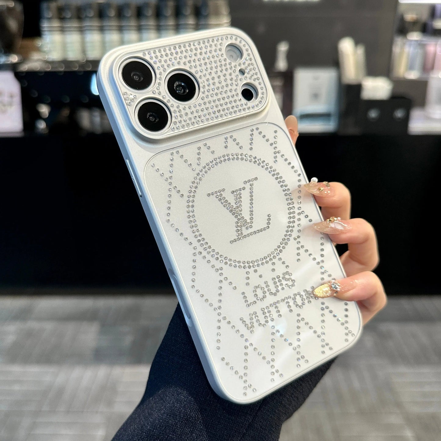 New Full Rhinestone Starburst Phone Case-s2 mysite