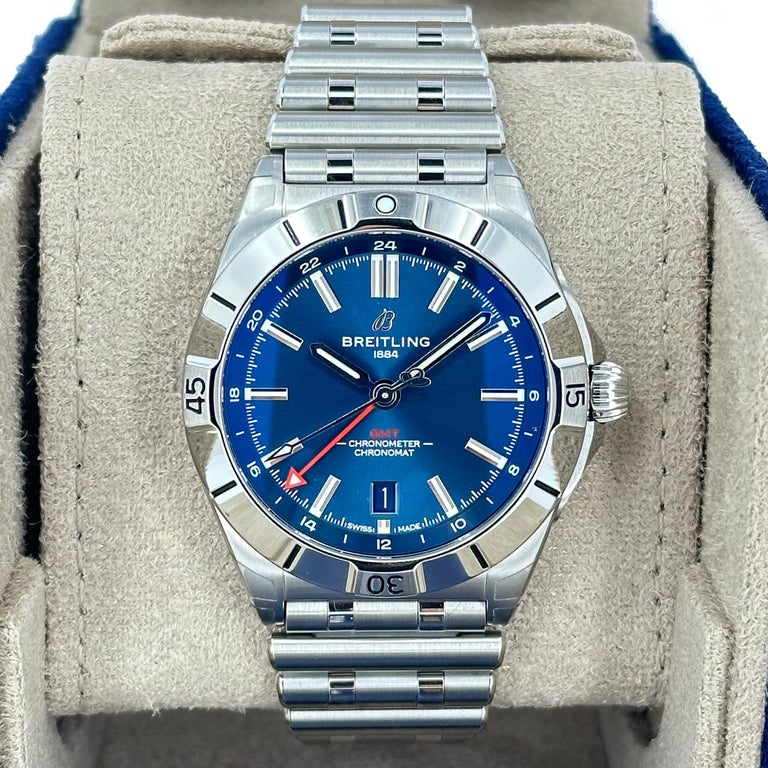 Replica Chronomat Automatic GMT  Mechanical Stainless Steel 46mm Mens Watches A32398101C1A1