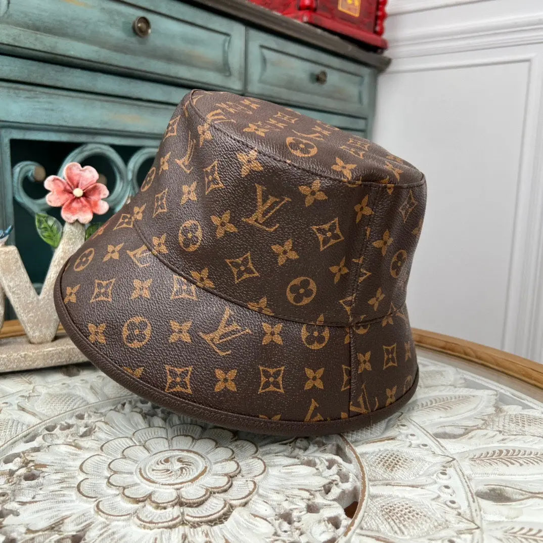 Luxury Luxury Monogram Bucket Hat & Cap Set-s2 mysite