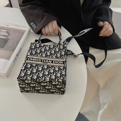 Classic Tote Bag With Crossbody Strap-18 mysite