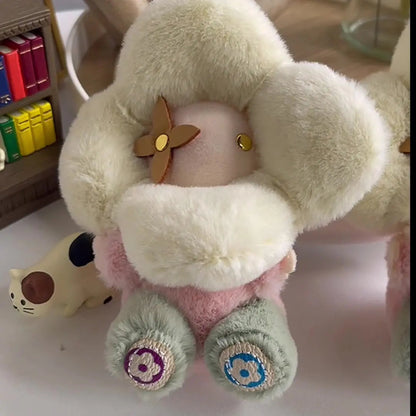 Cute Sunflower Plush Keychain – Vivian Doll Bag Charm for Women, Car & Backpack Decoration-s2 mysite