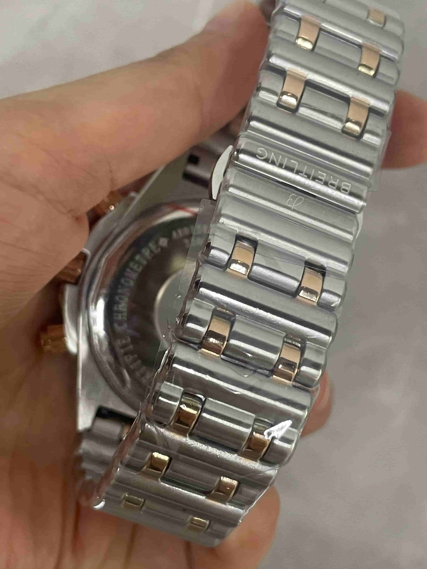Replica Stainless Steel Japanese Vk63 Quartz Movement Watch  BL110