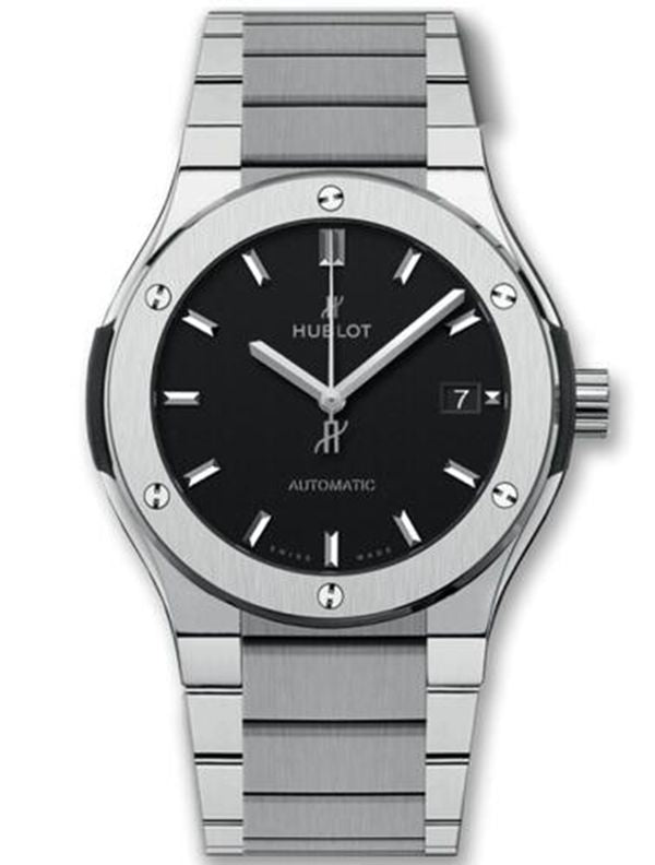 Luxury CLASSIC FUSION Automatic Watch for Men Mechanical Wristwatch Stainless Steel 42mm Dial