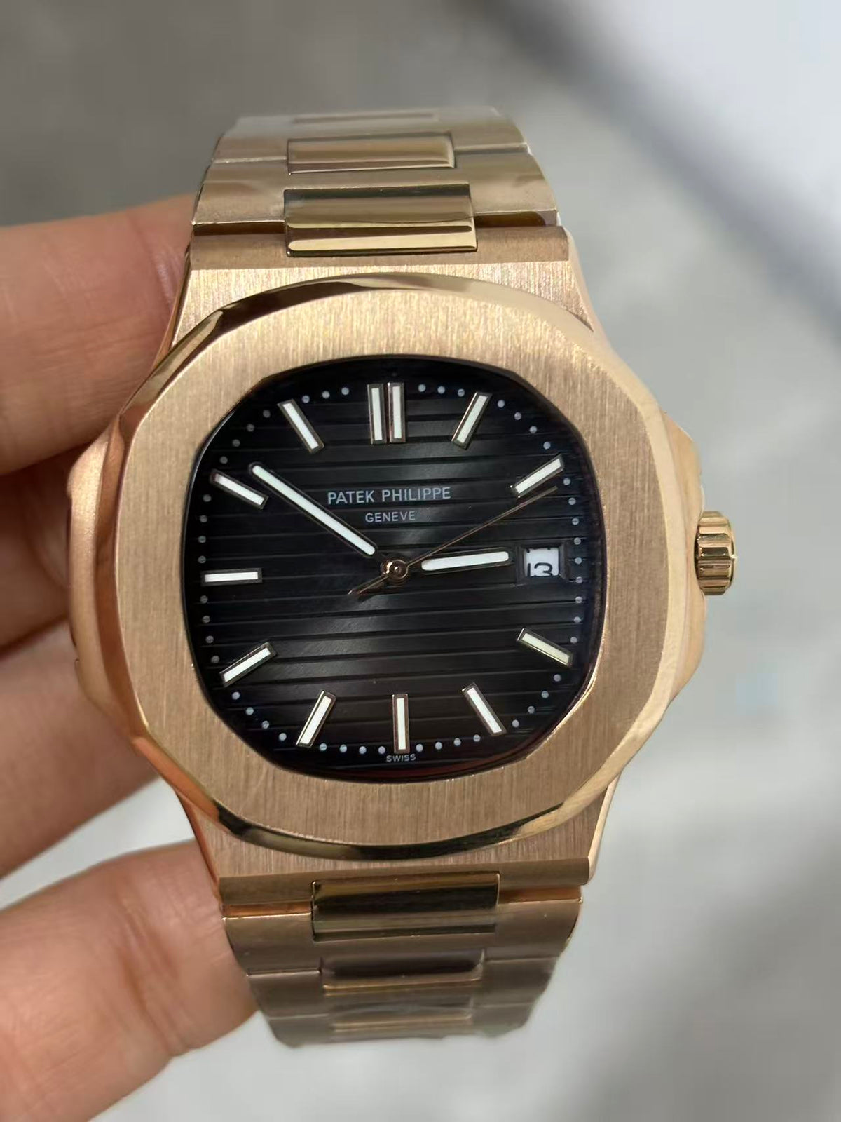 Replica NAUTILUS Stainless Steel Automatic Mechanical Watch 40mm