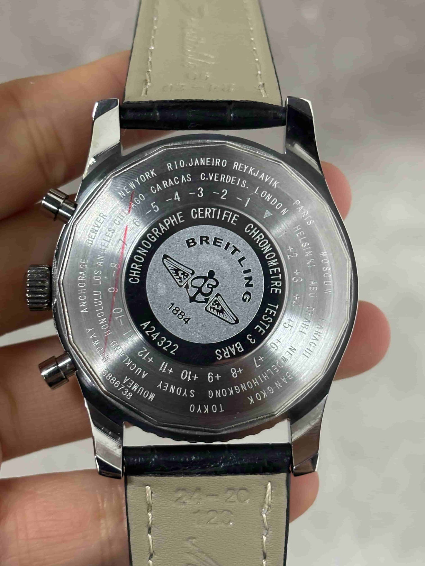 Replica Stainless Steel Japanese Vk Quartz Movement Watch BL158