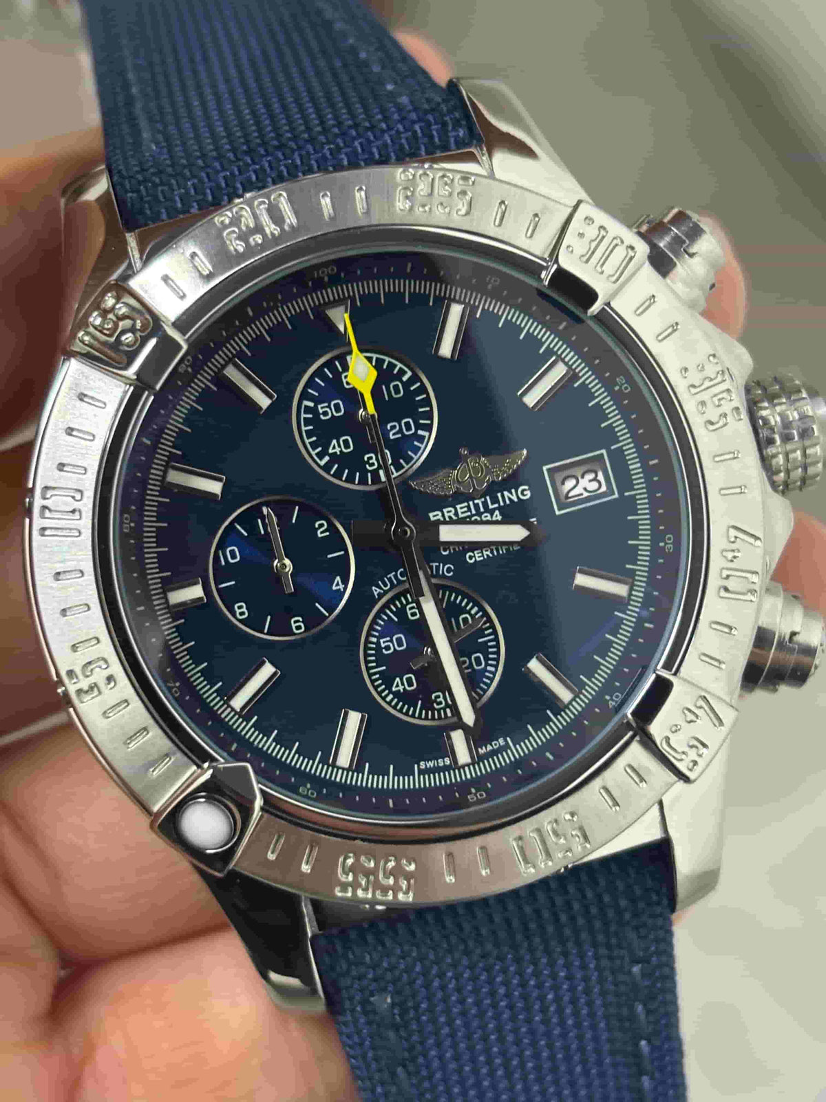 Replica Stainless Steel Japanese Vk Quartz Movement Watch BL168