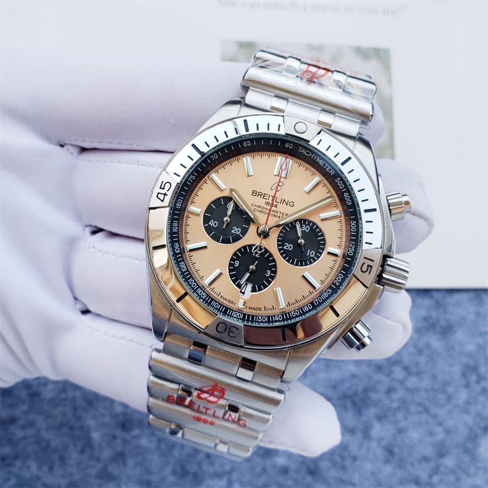 Replica Stainless Steel Japanese Vk63 Quartz Movement Watch BL117