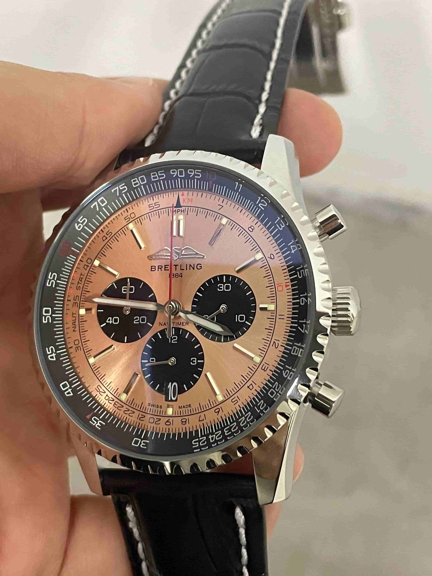 Replica Stainless Steel Japanese Vk Quartz Movement Watch BL229