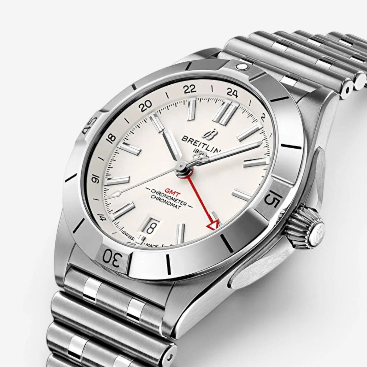 Replica Chronomat Automatic GMT Mechanical Stainless Steel 46mm Mens Watches A32398101A1A1