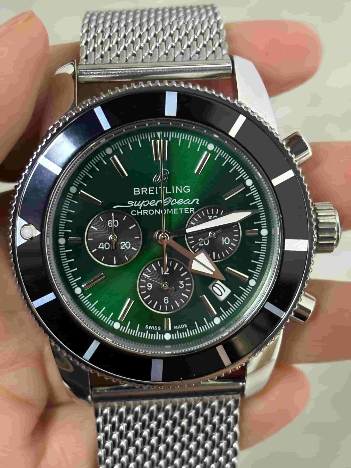 Replica Stainless Steel Japanese Vk Quartz Movement Watch BL159