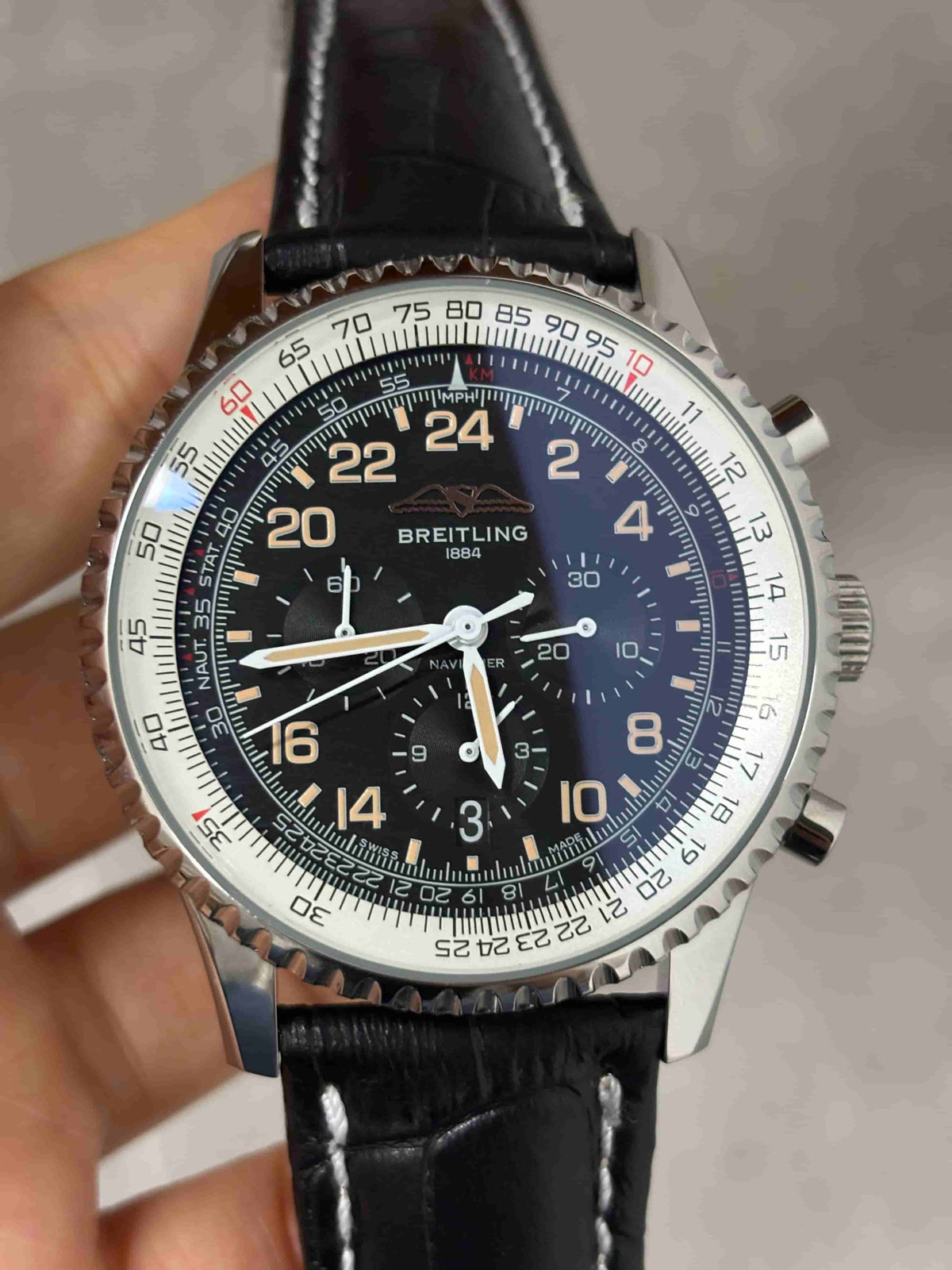Replica Stainless Steel Japanese Vk63 Quartz Movement Watch 141