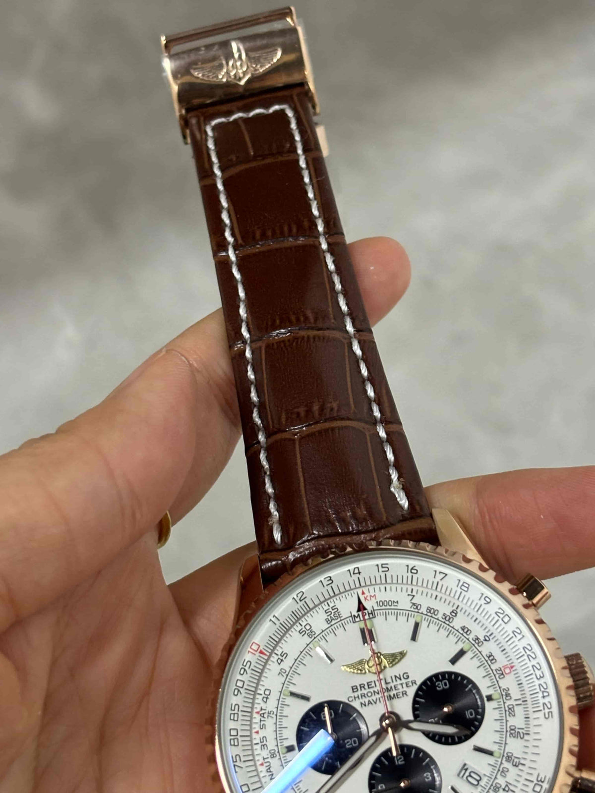 Replica Stainless Steel Japanese Vk Quartz Movement Watch BL173