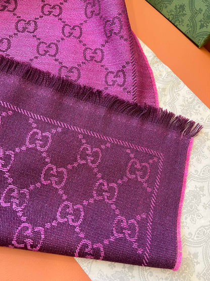 GUCCI 25S SCARF 180 IN WOOL 644857 mysite