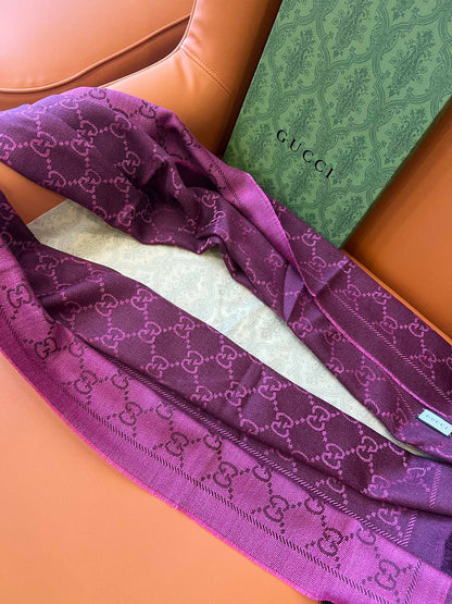 GUCCI 25S SCARF 180 IN WOOL 644857 mysite