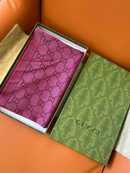 GUCCI 25S SCARF 180 IN WOOL 644857 mysite
