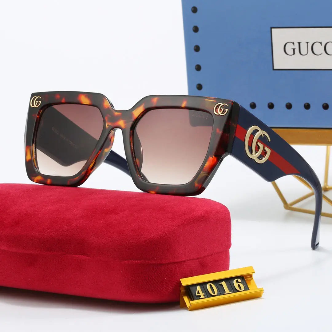 Fashionable wide temple sunglasses 4016s-sss62 mysite
