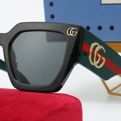 Fashionable wide temple sunglasses 4016s-sss62 mysite