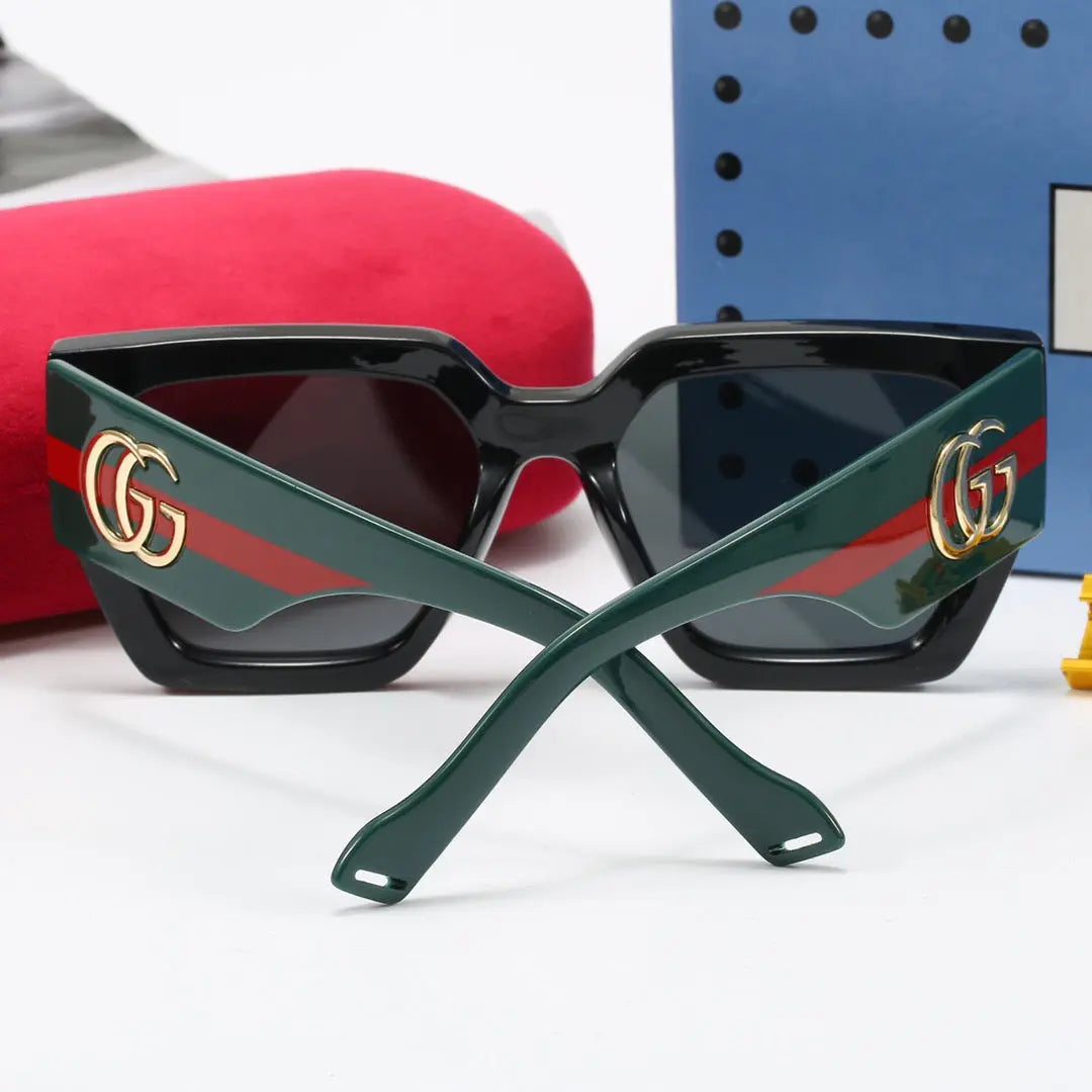 Fashionable wide temple sunglasses 4016s-sss62 mysite