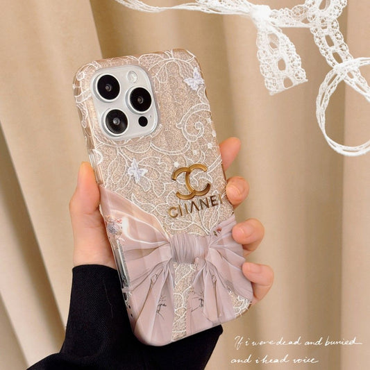 Chic Elegance: Luxury Pearl-Embellished iPhone Case mysite