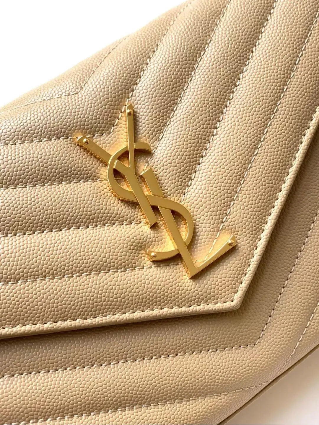YL- Envelope Chain Wallet In Lambskin-18 mysite